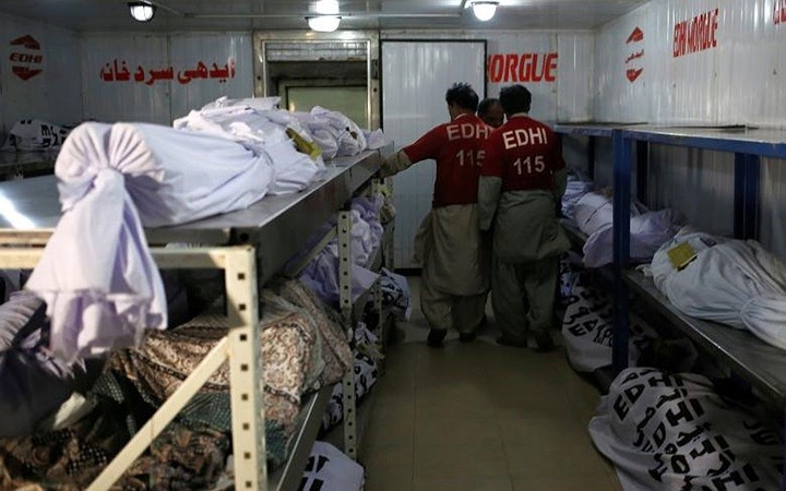 Hình ảnh nắng nóng kinh hoàng làm 65 người chết ở Pakistan